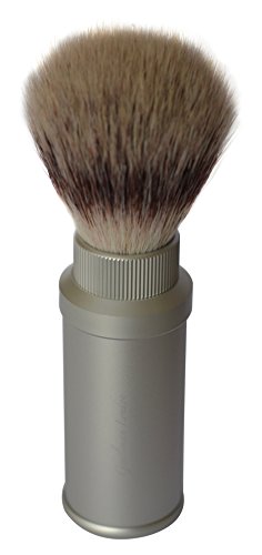 Gentleman London Aluminium Shaving Brush Travel Set