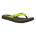Produktbild Sanuk Womens Yoga Mat Flip Flops, Lime Green, 11 M US