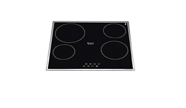 Hotpoint KRB 640 X - Piano cottura ad incasso 4 zone di cottura radianti da  60 cm, nero : Amazon.it: Grandi elettrodomestici