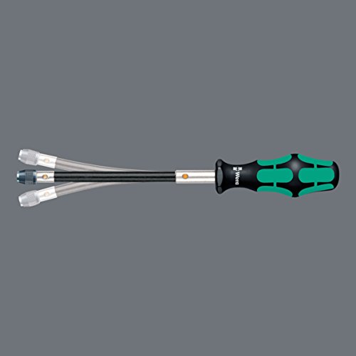 Wera 392 Bit-Handhalter mit flexiblem Schaft, 1/4 Zoll x 177 mm, 1 Stück, 05028160001 - 2