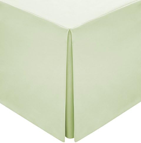 Helena Springfield Plain Dye Percale 50/Valance Sheet, Apple, Double