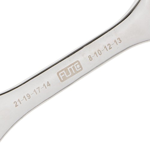 Gazechimp 8-21mm 8-in-1 Hundeknochen Hex Ratsche Schwenkkopf Schraubenschlüssel Heimwerker Reparatur Werkzeug - 2