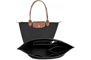 Generisch Bag Organizer geeignet für Longchamp Le Pliage Tasche, Filztasche Organizer Einsatz, mehrere Größenoptionen verfügbar (Drittanbieter-Zubehör)