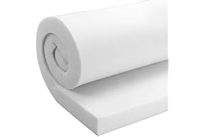 DIRECT SALES Firm Foam for Upholstery Premium Quality Replacement Foam Cut to Size High-Density Cushions Seat Pads for Seating, Stool Chair Upholstery Foam (20" X 20", Upholstery Foam 4" IN)