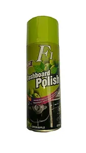 f22 Car Dashboard Wax Spray for Leather Seat (Apple Green Fragrance)