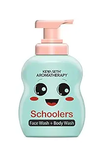 Keya Seth Aromatherapy Schoolers Face wash + Body wash with No Harmful Chemical Deeply Nourishing Wash for Kids, Hypoallergenic, Paraben & Sulphates Free- 300ml