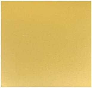 HABI Set 6 Under cake golden square cardboard CM26 Pastry and Cake Design