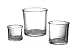 Produktbild Glas Windlicht Teelichtglas Windlichtglas (auch als Ersatz), WMG Transparent (H 8 cm D 9 cm)