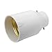 Produktbild Hemore Lampensockel Adapter,Lampenfassung Adapter,B22 Fassung auf E27 Lampensockel,Geeignet für LED Leuchtmittel und Kompakt Fluoreszierendes Licht