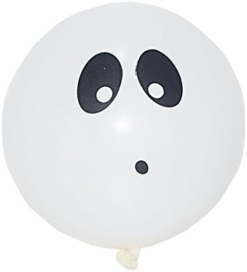 New Pack of 10 Ghost Illoom Light Up LED Balloons Halloween Balloons Pack of 5 Spooky As Seen on Dragons Den Light Up Balloons Party Decor Luminous Balloons