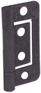 HARDWARE FOR YOU LTD 1 PAIR FLUSH CUPBOARD HINGE 50MM FURNIUTRE CABINET DOOR ANTIQUED BRONZE