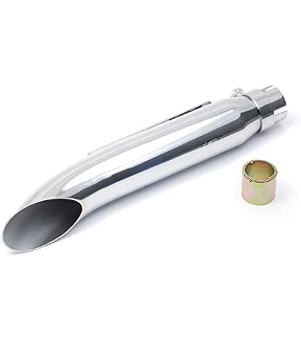 Échappement Chopper Universel Moto Marauder 125 - Tuyau Silencieux Rétro Galvanoplastie Avec Réducteurs 35/39/43mm