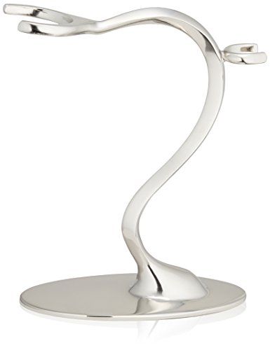 êShave S Shave Nickel Razor and Brush Stand