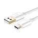 Produktbild Handy-Adapter USB C zu USB 2.0 A Kabel, 0.5 ft Kurzes USB C zu USB 2.0 Kabel, Kompatible MacBook 12-Zoll, Galaxy S9 / S9 + / Note8 / S8 Aktiv / Hinweis FE / Linie laden ( Farbe : White , Size : 0.5M )