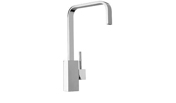 Jewel Faucets 25558 Single Hole Kitchen Faucet With Swivel Ribbon
