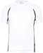 Produktbild Cona Racer - zweifarbiges Sport-Funktions Shirt Farbe White/Cool Grey Größe L