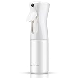 Flacons de vaporisateur pour cheveux, Segbeauty 160ml vide Bouteille en continu brumisateur fin brume eau Pulvérisateur pour Barbier Coiffure Découpe, le animaux, le plantes - Blanc