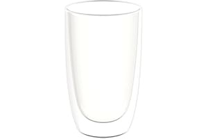 Villeroy & Boch – Artesano Hot & Cold Beverages Doppelwandige Gläser, Latte Macchiato, Cappuccino Tassen Set 2 Stück, Kaffeebecher, Becher, Heißgetränkebecher, Teetassen, Glastassen Heiße Getränke