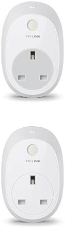 TP-Link Wi-Fi Smart Plug (HS100) and Wi-Fi Smart Plug with Energy Monitoring (HS110), Works with Amazon Alexa, No Hub Required, Control Your Devices From Anywhere - Pack of 2