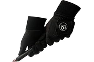 FINGER TEN Winter Golf Gloves Mens with Ball Marker for Left and Right Hand Value Pair, Thermal Glove Warm Grip Windproof Waterproof lightweight for Sport Outdoor Ski