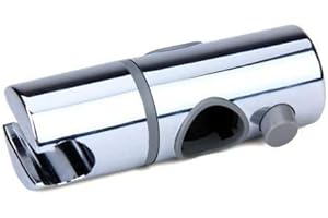 SEDOL Shower Head Holder - 25mm Only Chrome Plated Shower Holder Bracket - Shower Head Bracket - Universal Shower Head Holder Replacement for Standard Shower Heads