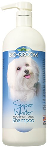 SUPER WHITE Dog Coat Brightening Shampoo 32 oz