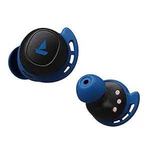 boAt Airdopes 441 TWS Ear-Buds with IWP Technology, Immersive Audio, Up to 30H Total Playback, IPX7 Water Resistance, Super Touch Controls, Secure Sports Fit & Type-C Port(Sporty Blue)