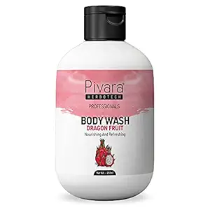 PIVARA Dragon Fruit Body Wash for Nourishing & Refreshing (250 ml)