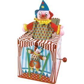 Marque Kelly Toys - Traditionnels en métal Clown Jack In The Box