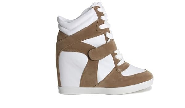 womens heeled trainers