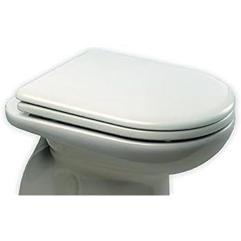 Kerasan Ritmo Copriwater In Poliestere Alta Qualità – Bianco, Impermeabile, Antigraffio, Con Fissaggio Universale Regolabile - 2