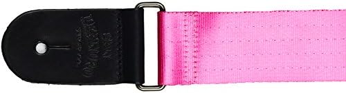 San Leandro Strap CN-006 Classic Guitar Strap, Cotton Candy