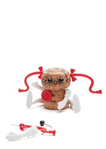 Monkey Business Corkers Classics Korken-Puppe, braun - 2