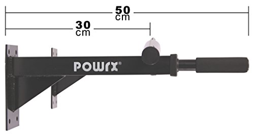 Klimmzugstange für Wandmontage inkl. Befestigungsmaterial und Anleitung - 4