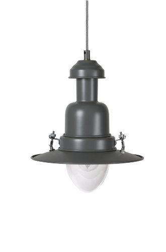 Garden Trading Pendant Fishing Light in Charcoal