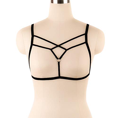 Preisvergleich Produktbild Sexy Bh-Träger Mit Handgestrecktem Crossover-Leibchen