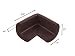 EliteBaby Table & Furniture Edge Protector, 8-Pack Extra-Dense Cushioned Babyproofing Toddlers & Child Bumpers & Guards w/ 3M Adhesive