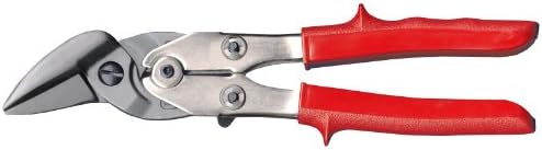 Connex COX243260 Right Cutting Ideal Sheet Metal Shears, Silver/Red, 260 mm
