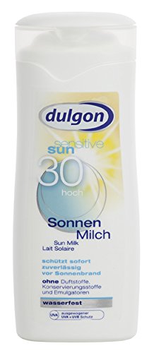 Preisvergleich Produktbild dulgon Sonnenmilch Sensitive LSF 30 - wasserfest 250ml