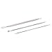 AllRight 3 Piece Blackhead Whitehead Remover Extractor Facial Tool Set