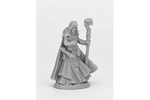 Pechetruite 1 x Dark ELF Wizard - Reaper Bones Miniature zum Rollenspiel Kriegsspiel - 44073