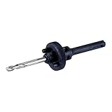  Alyco 197212 - Husillo mango SDS-Plus con broca guia HSS para coronas bimetalicas de 32-152 mm