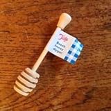 WOODEN HONEY SPOON / DRIZZLER / DIPPER / SERVER