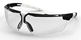 Uvex Schutzbrille i-3 klar, beschlagfrei, kratzfest, UV-Schutz, SOFTFLEX Einsätze für perfekte ergonomische Passform