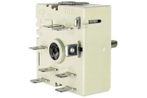 DREHFLEX Energieregler Zweikreis für E.G.O. EGO 50.55021.100 (u.a. passend für AEG 3051706210, C00267119, Miele 4726250, Gorenje 716270, BSH 00605922/5055021100 / 481231038481, C00056412)