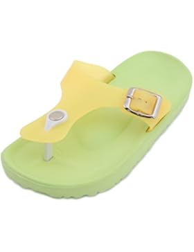 Sandrocks Mädchen Sport Style Schnalle Sandale Flip Flop