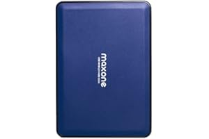 MAXONE Disco Duro Externo Portátil DE 2,5" 500 GB USB 3.0 SATA HDD de Almacenamiento para Escritorio, Portátil, MacBook, Chromebook (500GB, Azul)