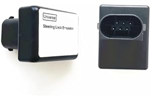 Vitalia Emulateur Verrou Colonne de Direction Compatible Renault Megane 2 3 Scenic 2 3 Clio 4 Captur Laguna 3 ESL ESV Noir Facile à installer