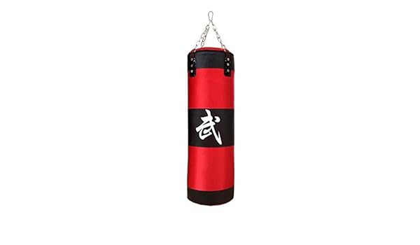 Leer Sandsacke Schwer Boxen Boxsack Training Haken Kette Workout Set Boxer Boxen Boxsacke