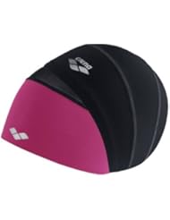 arena Smart Gorro de Natación, Negro (Black / Petunia), Única